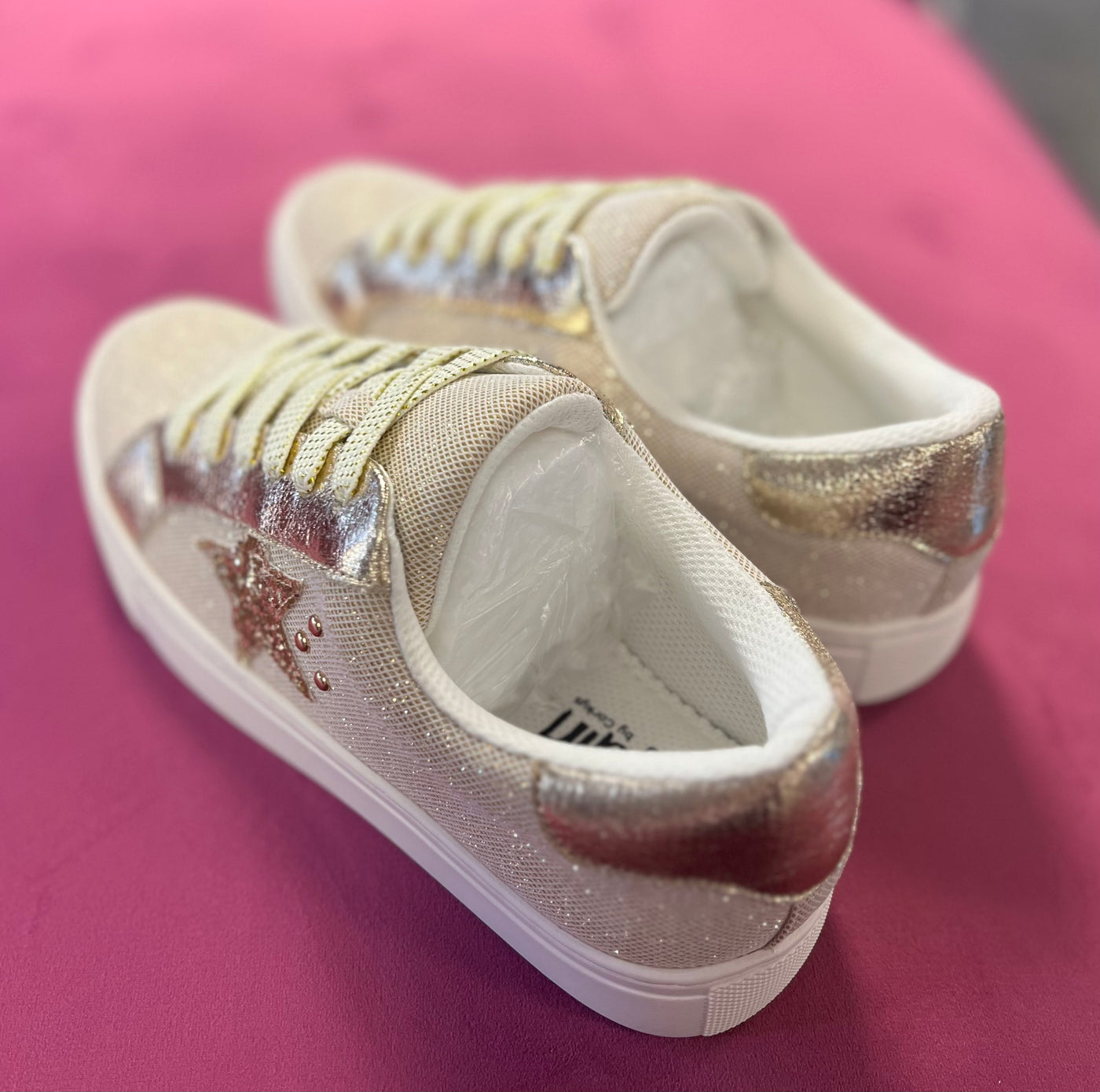 Supernova Gold Shimmer Sneakers