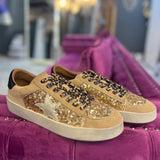 Gold Sequins Sneakers
