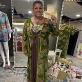 Elegant Green Duster