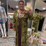 Elegant Green Duster