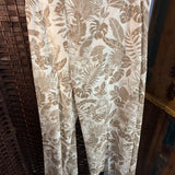 Tropical Natural/WHT 28" Wide Pant