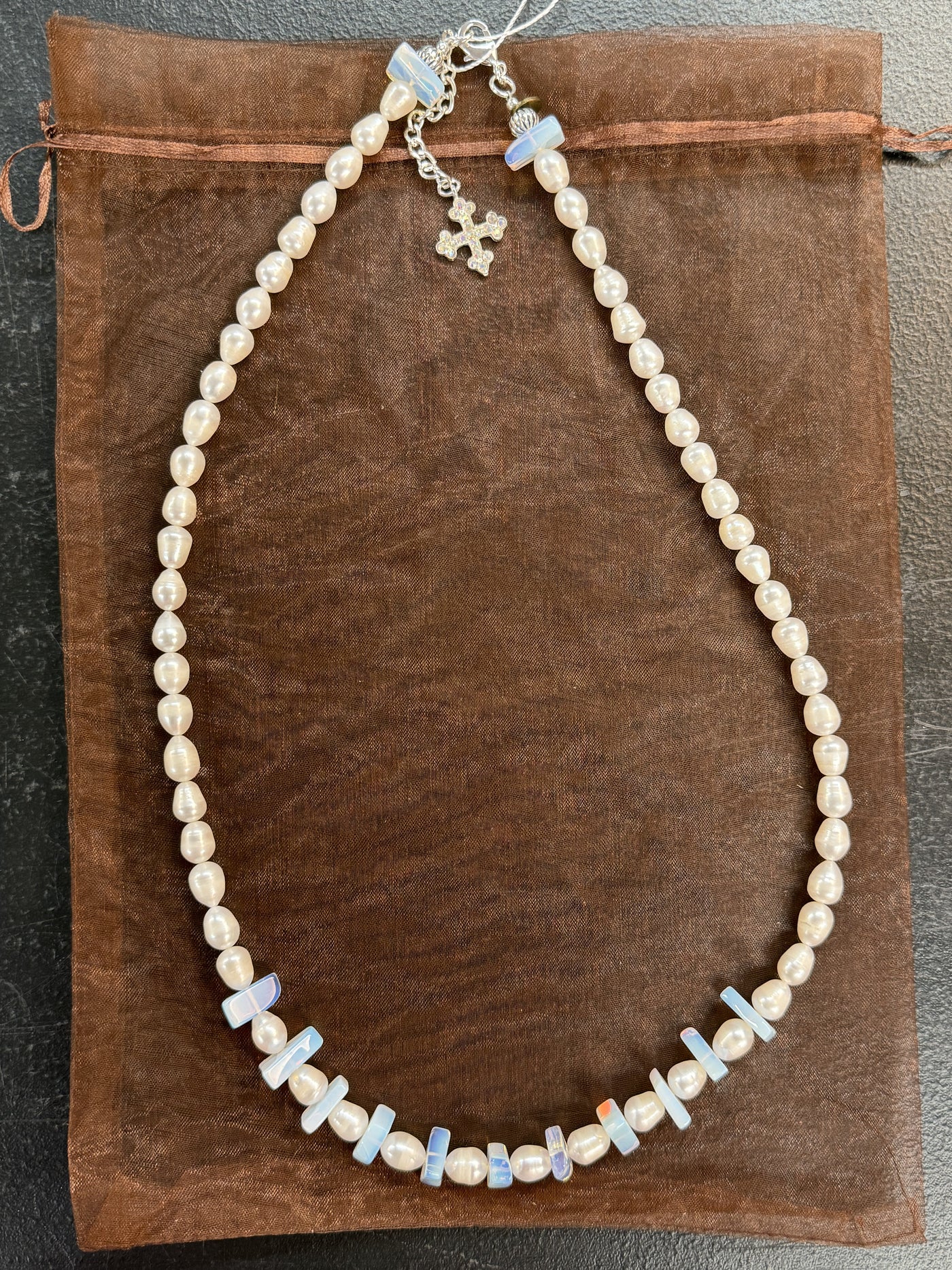 Short Moonstone Necklace
