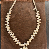 Pearl Dove Bone Necklace