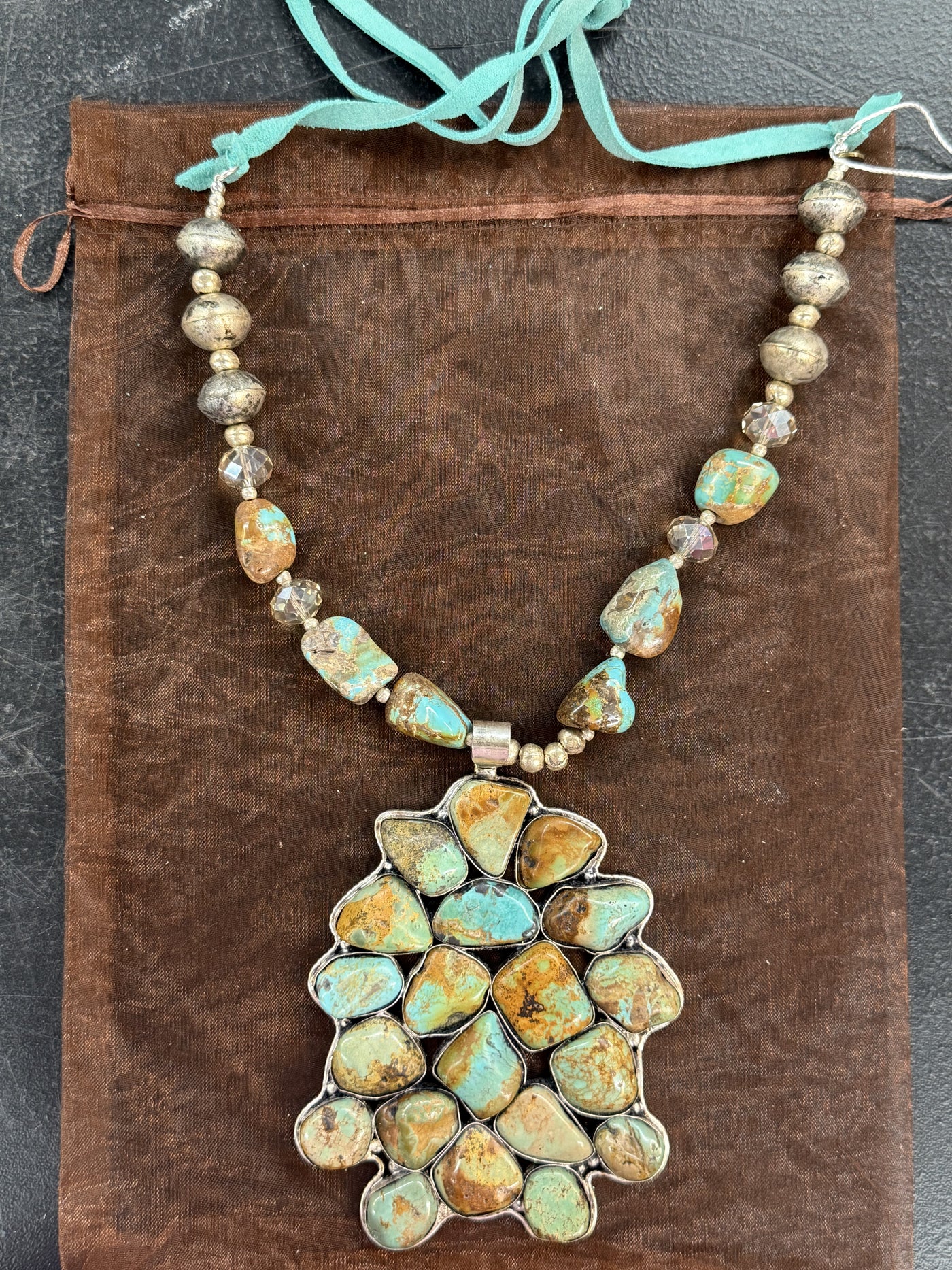 Giant Turquoise Necklace