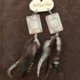 Turquoise Dream Catcher Earrings