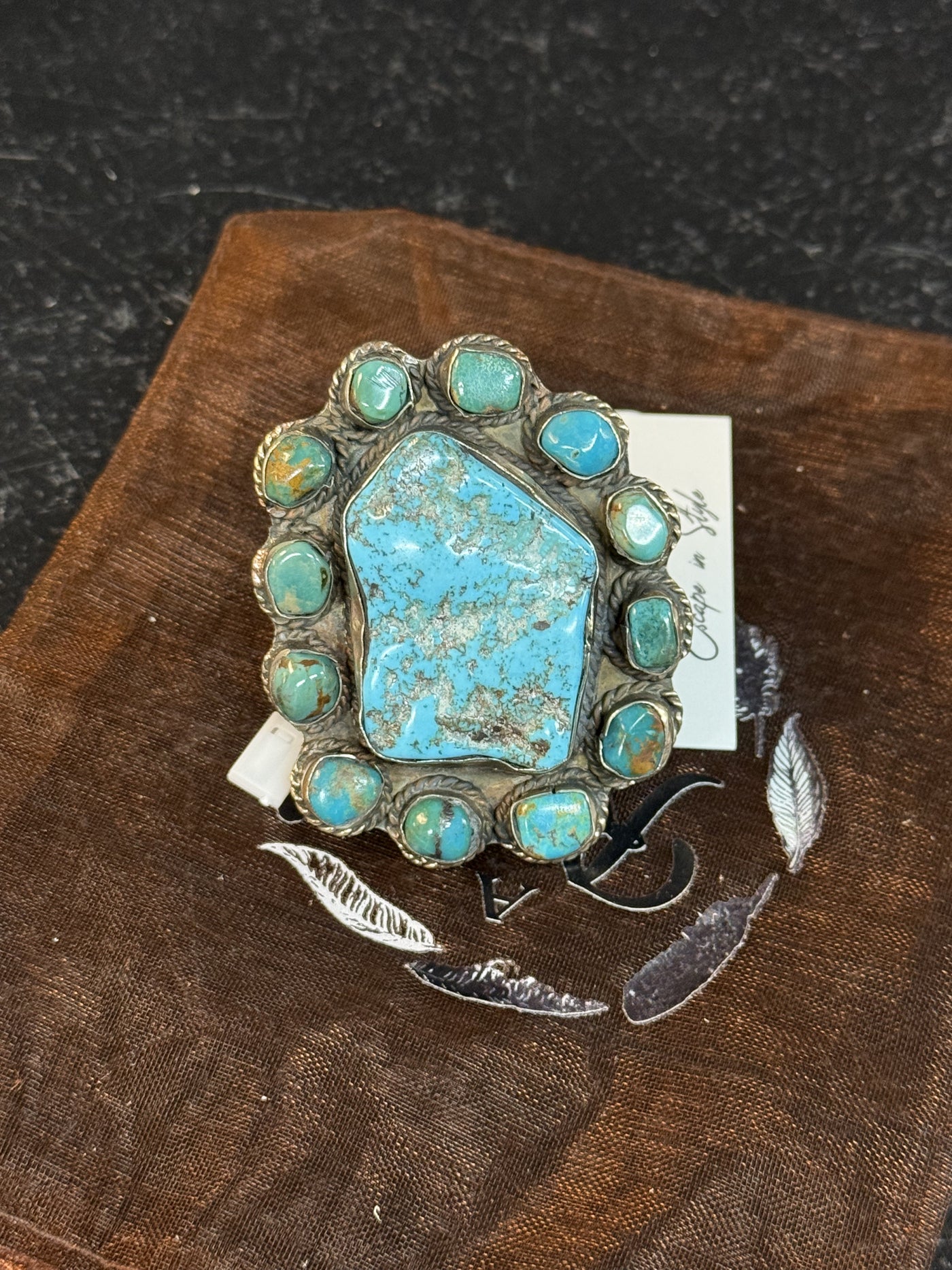 Square Turquoise Ring