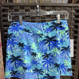 Palm Tree Blues Fun Skort