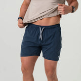 Navy Athletic Short American Liner