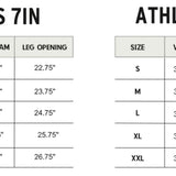 Navy Athletic Short American Liner