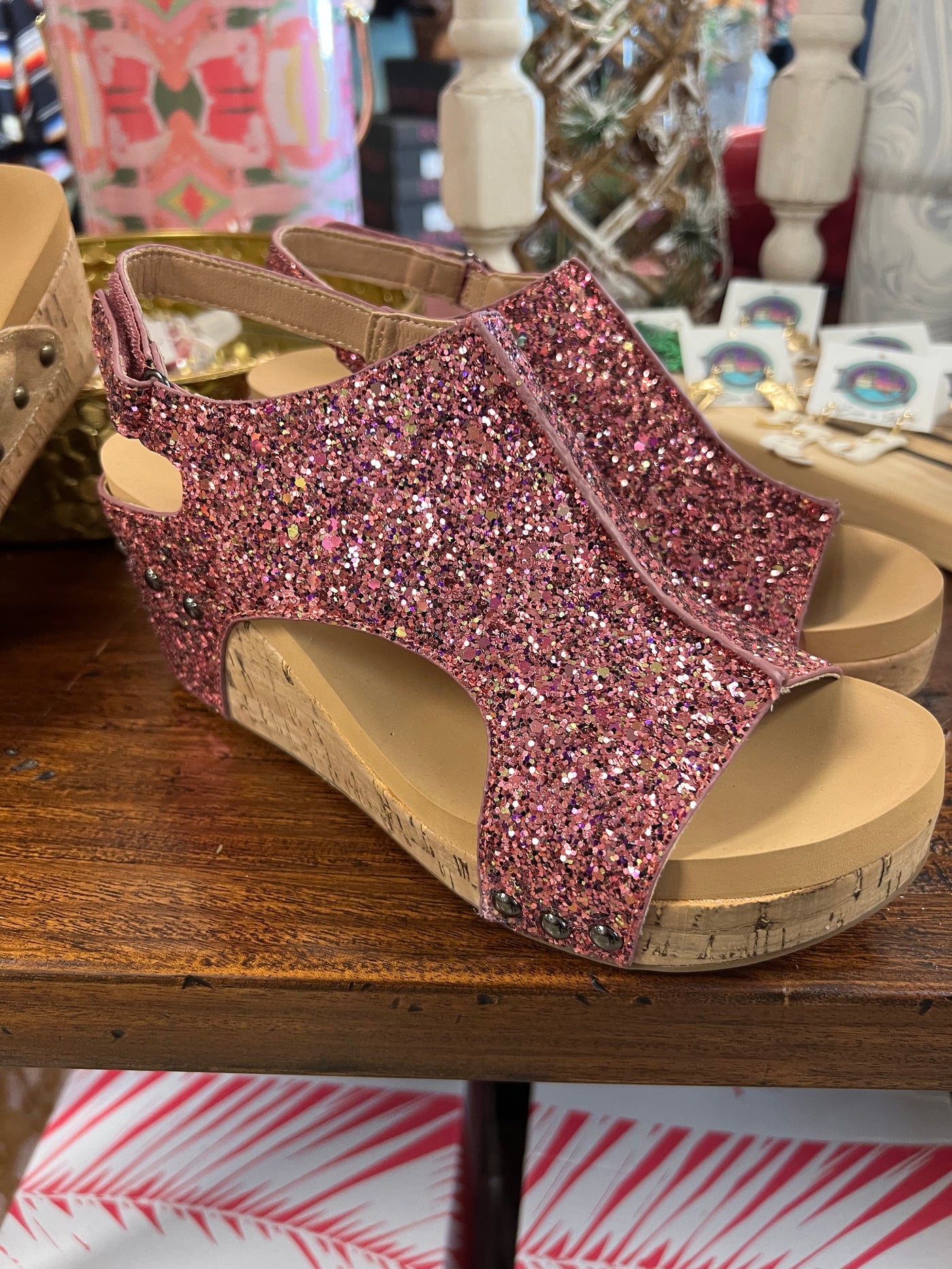 Glitter Wedges