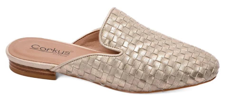 Gold Weave Slide