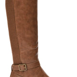 Knee High Tobacco Boot
