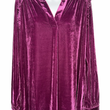 Plum Velvet Dress