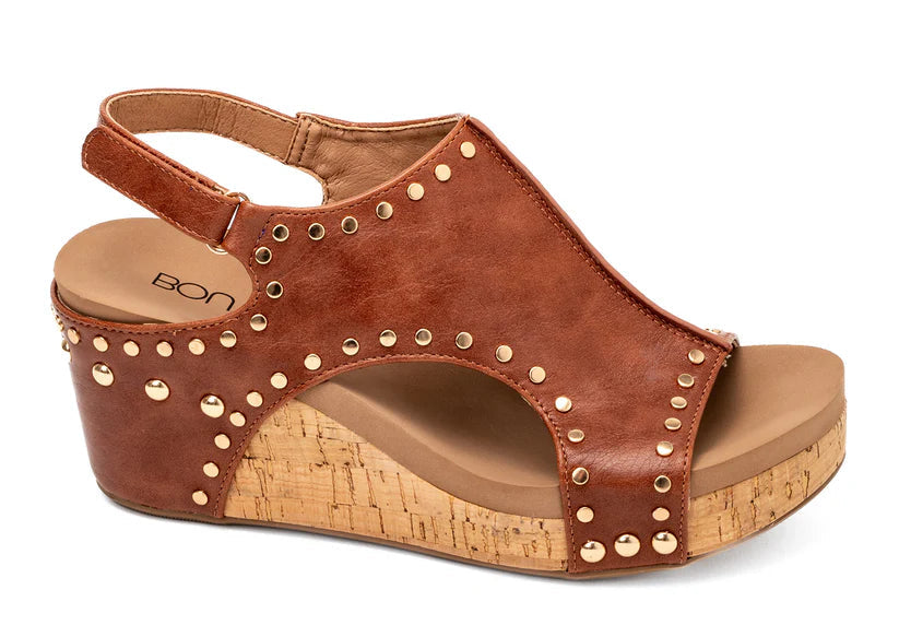 Carley Cognac Studs