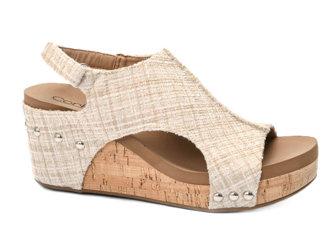 Carley Sand Tweed