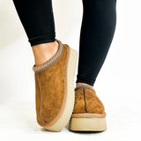 Pillow Talk Tobacco Faux Suede