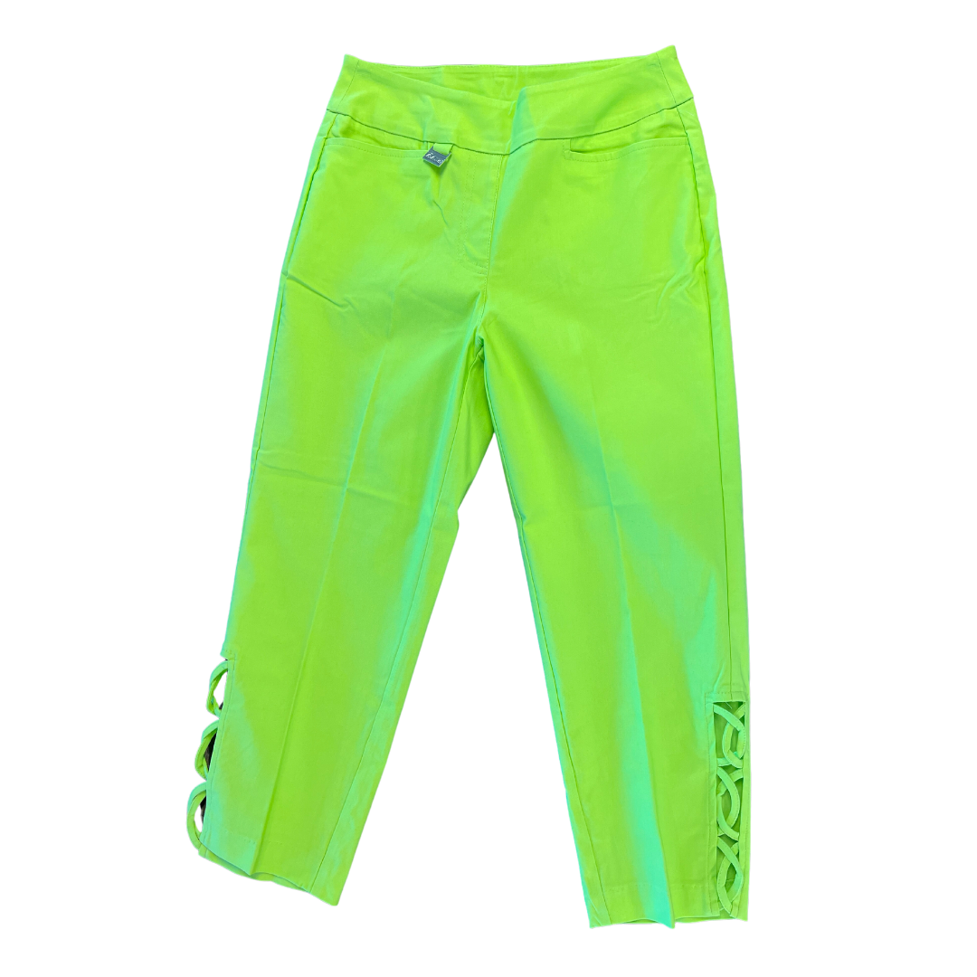 Key Lime Interlock Capri