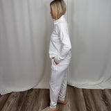Pearl White Joggers