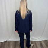 Navy 29" Inseam Pant