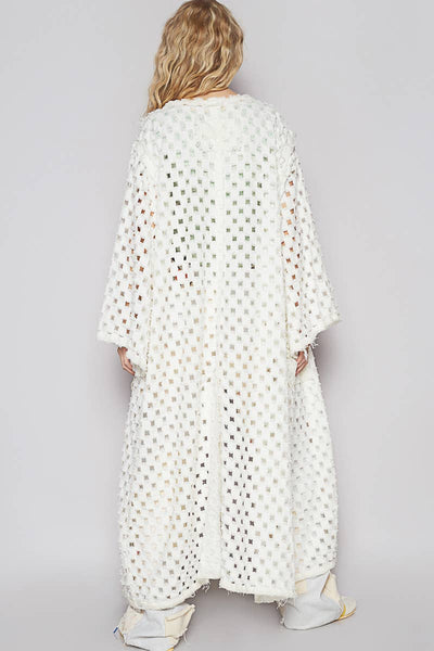 kimono woven top