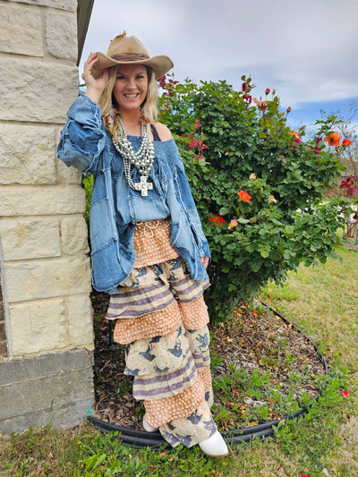 Ruffle Birdie Pant