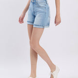 SUPER HIGH RISE DENIM SHORTS