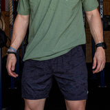 Athletic Shorts - Black Camo: XXLarge / 7"