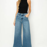 HIGH RISE CROP PALAZZO JEANS: 1 (24)