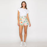 Retro Tropical Vive Shopper Bag Shorts
