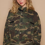 semi-cropped camo jacket