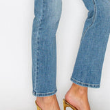 PLUS - TUMMY CONTROL HIGH RISE STRAIGHT JEANS: 18 (33)