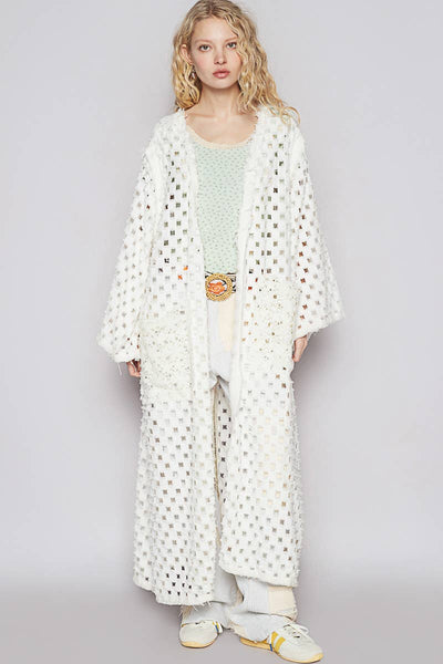 kimono woven top
