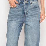 Slim Ultra High Rise 90's Straight Jeans