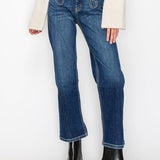 TUMMY CONTROL HIGH RISE STRAIGHT JEANS: 13 (30)