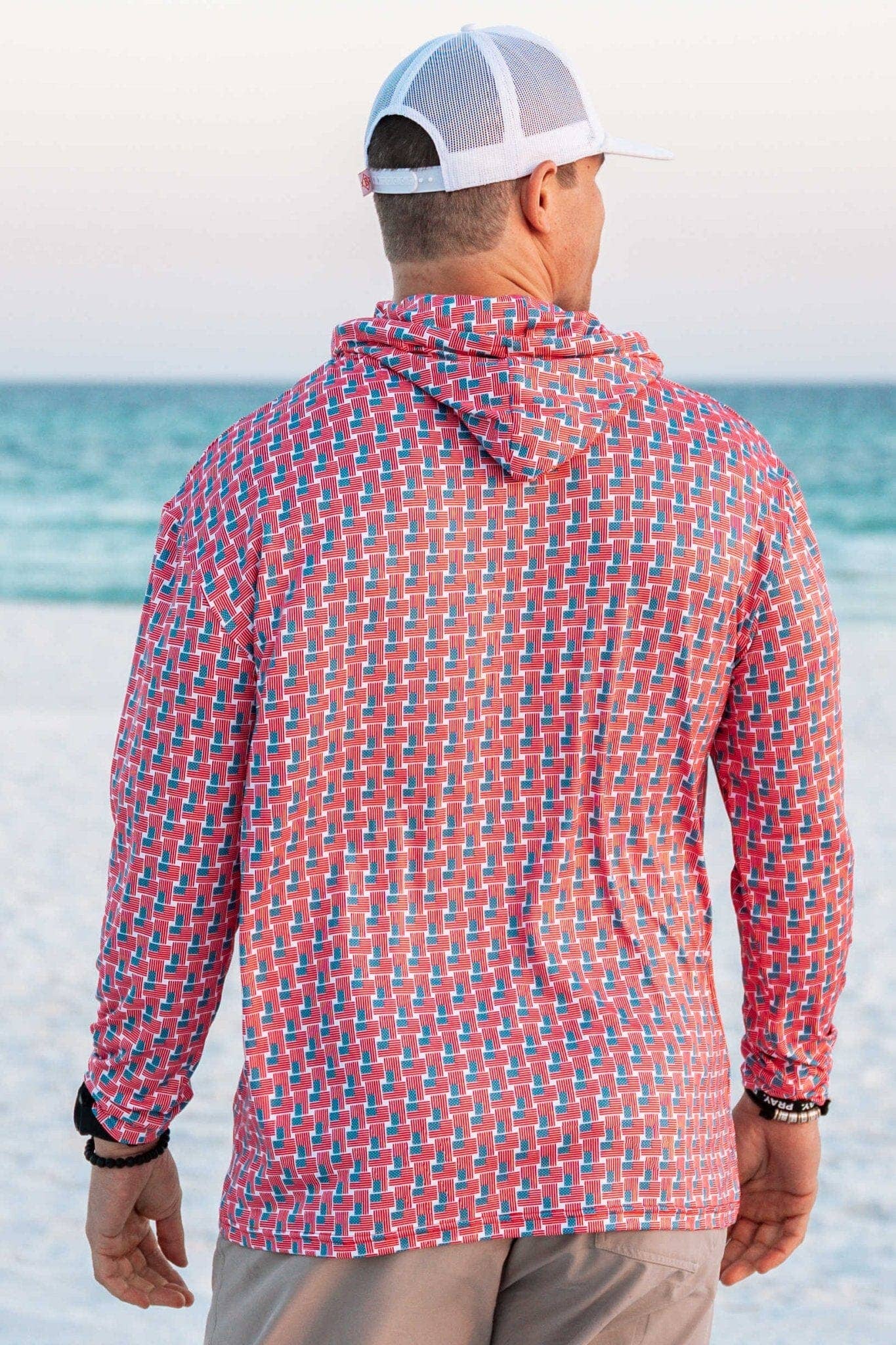 American Flag Performance Hoodie