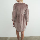 CORDUROY BABYDOLL DRESS