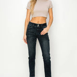MID RISE CIGARETTE JEANS: 5 (26)
