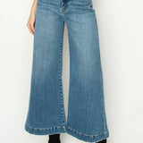HIGH RISE CROP PALAZZO JEANS: 9 (28)
