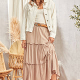 PLUS Ivory Studded Denim Jacket