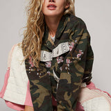 flower patch camo jacket