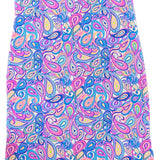 Lulu B Paisley Ruffle Sleeveless Maxi