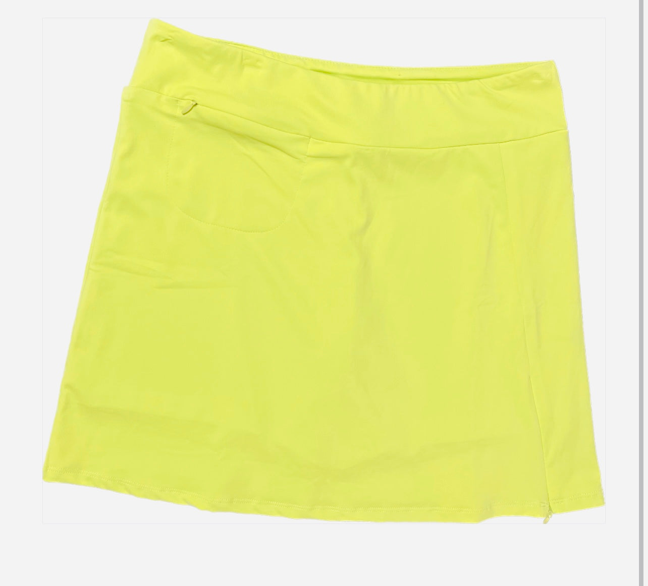 Keylime Zip Skort