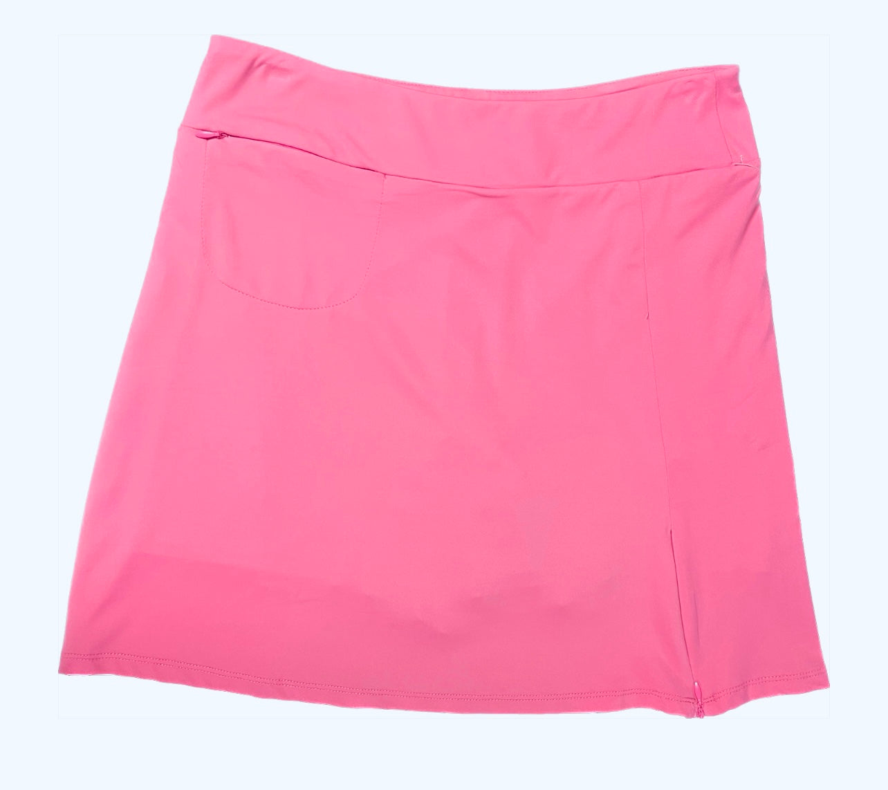 Hot Pink Zip Skort