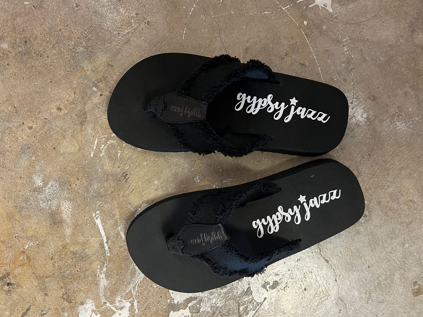 Black Flip Flop