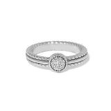 Illumina Celeste Dome Ring