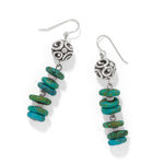 Contempo Sonoma Verde Blue French Wire Earrings