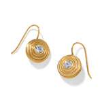 Kosmos Kaliedo Round French Wire Earrings