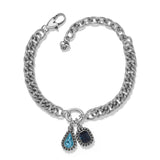 Twinkle Luxe Charm Link Bracelet