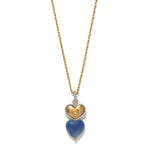 One Heart Duo Heart Petite Necklace