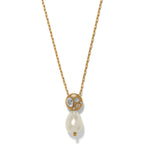 Trust Your Journey Petite Pearl Necklace